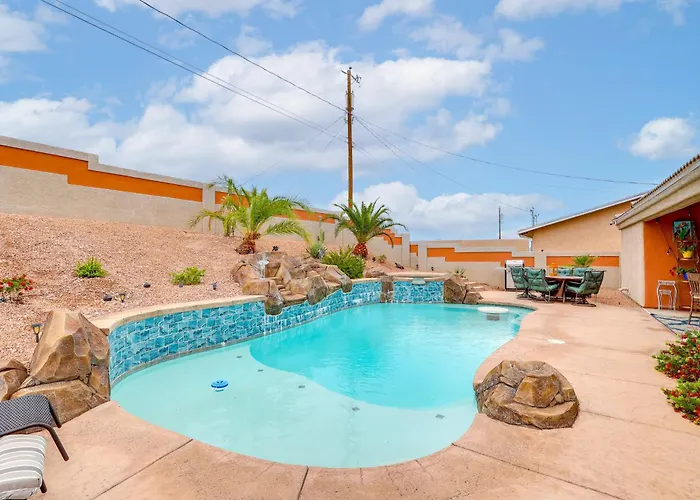 3 Mi To Havasu! Retreat W/ Poolside Oasis *