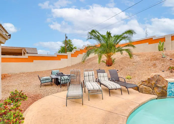 3 Mi To Havasu! Retreat W/ Poolside Oasis Lake Havasu City